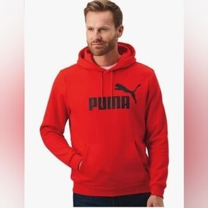 Puma Red Hoodie, Size Medium (M)